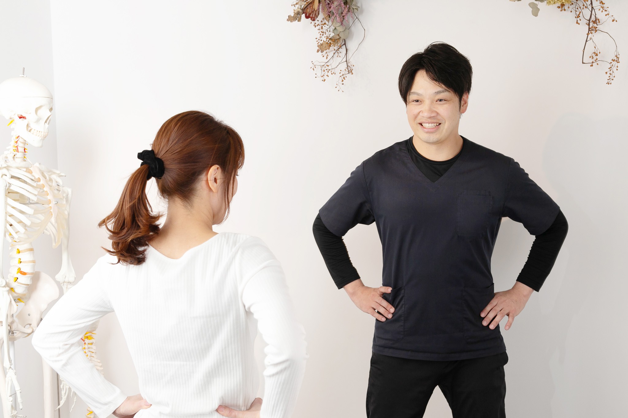 整体院の診療風景